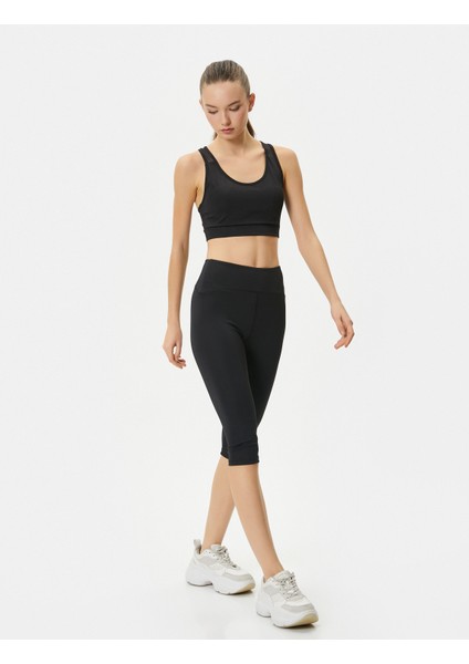 Bisikletçi Taytı Diz Altı Yüksek Bel Slim Fit fiyatları