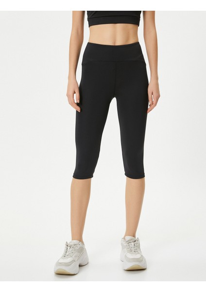 Bisikletçi Taytı Diz Altı Yüksek Bel Slim Fit modelleri