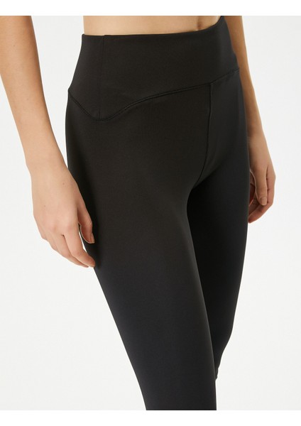 Bisikletçi Taytı Diz Altı Yüksek Bel Slim Fit indirimleri