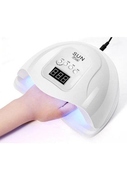 Sun Five Uv Led Yavaş Hızlı Ayarlı 48w Profesyonel Usb Girişli Tırnak Kurutucu Protez Tırnak Kalıcı Oje Poly Gel