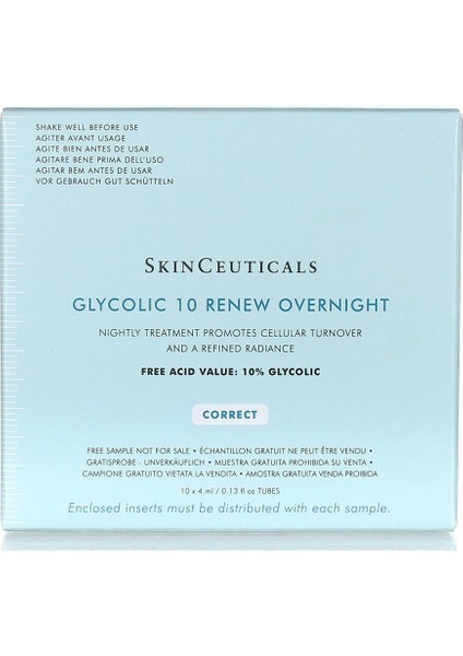 Glycolic 10 Renew Overnight 10 X 4ml