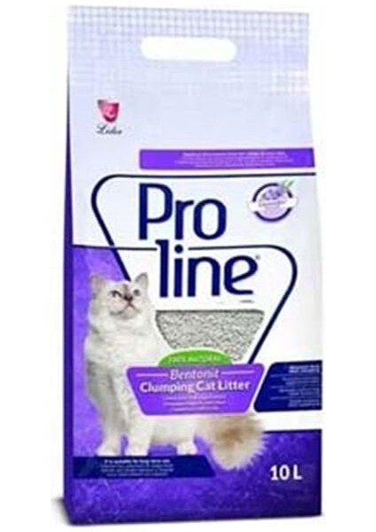 Proline Lavanta Kokulu Topaklanan Bentonit Kedi Kumu 10 Lt