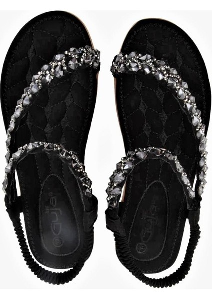 23Y120-24 Kadın Parmak Arası Ithal Taşlı Anatomik Taban Fashion Sandalet fiyatları