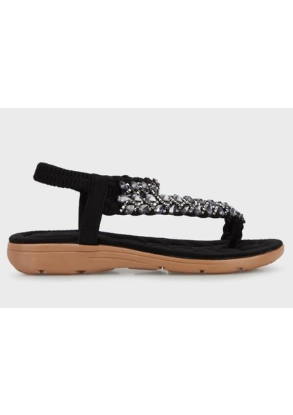 23Y120-24 Kadın Parmak Arası Ithal Taşlı Anatomik Taban Fashion Sandalet modelleri