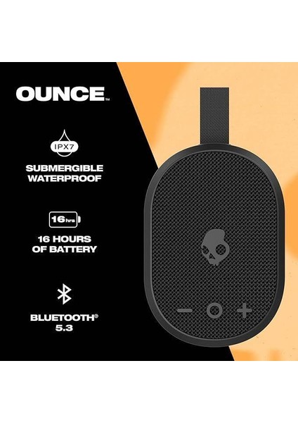 Ounce Xt Wireless Bluetooth Speaker Siyah-Turuncu