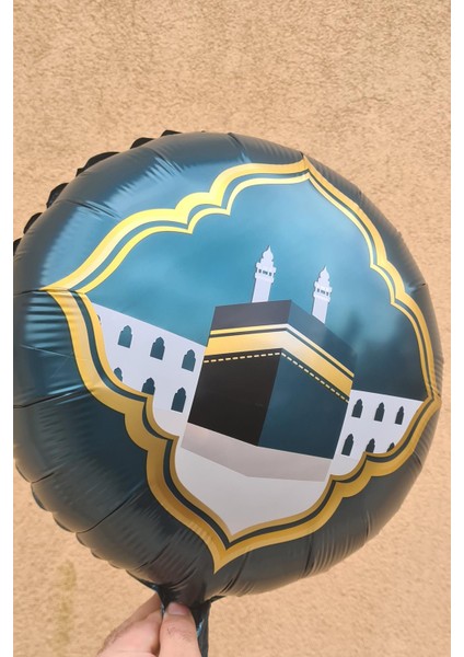 Yuvarlak Kabe Görselli Folyo Balon 18INÇ Ramazan Balonları modelleri