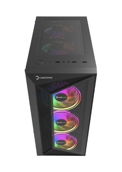 Eclipse 4*120MM A-Rgb Fan Gaming Kasa +80 Gold 700W Psu (Full Modüler)