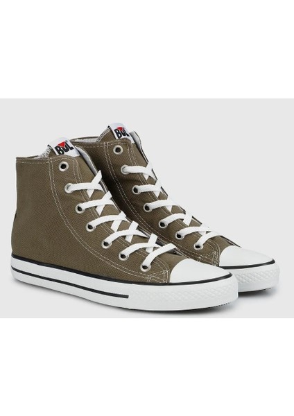 Bulldozer 211902 Unisex Uzun Konçlu Keten Sneaker Spor Ayakkabı