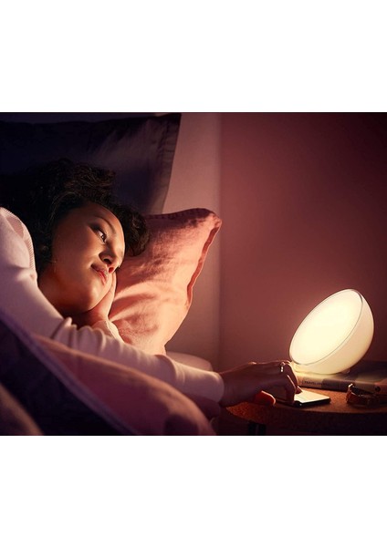 Beyaz ve Renkli Ambiance Bluetooth Özellikli Akıllı Taşınabilir Işık, Alexa ve Google Assistant ile Çalışır (1'li Paket) modelleri