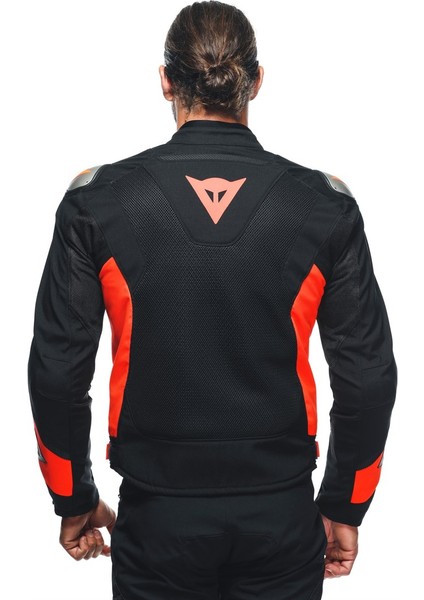 Energyca Air Black Fluo Red Tekstil Mont