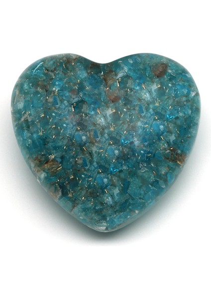 Apatit Taşından Orgonit Kalp