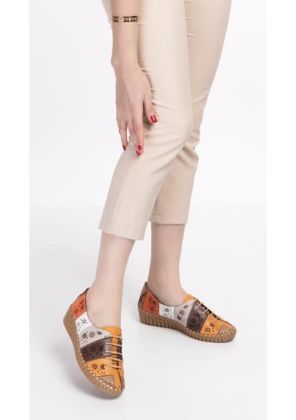 Guja 23Y701-2 Kadın Hakiki Deri Dolgu Taban Ultra Comfort Ayakkabı modelleri