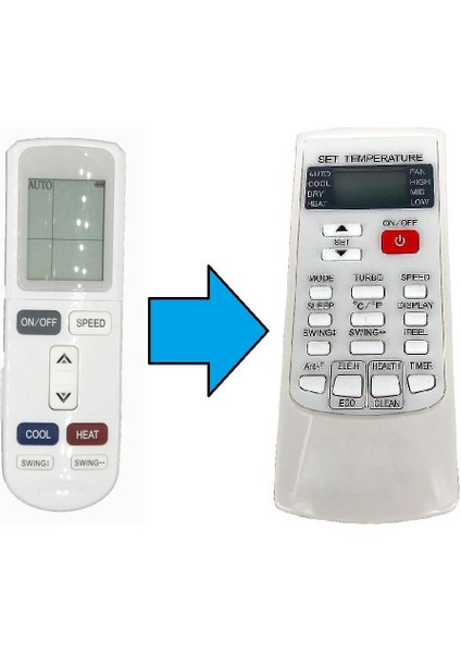 Baymak Elegant Prime Multi Klima Kumandası- YKR-L/102E