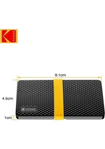 Kodak X200 Taşınabilir Ssd Disk 512GB. Süper Hızlı Yeni Nesil Son Teknoloji