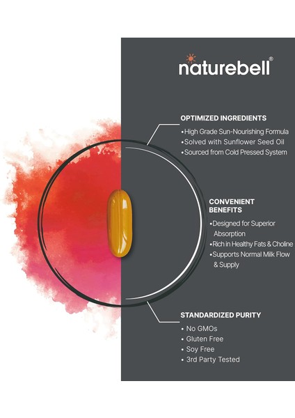 Sunflower Lecithin Rich In Phosphatidyl Choline 2400 mg 240 Kapsül