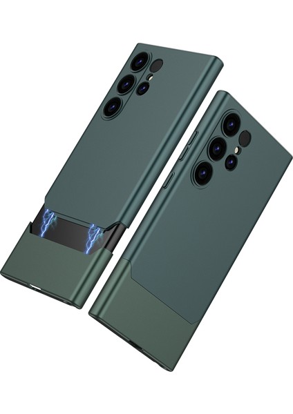 Samsung Galaxy S24 Ultra Kontrastlı Renk Çıkarılabilir Manyetik Pc Kapağı (Yurt Dışından) indirimleri