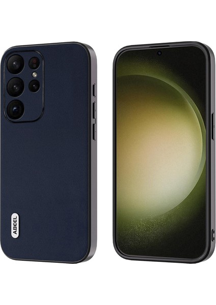 Samsung Galaxy S24 Ultra Damla Koruma Kılıfı Nappa Doku Telefon Kapağı (Yurt Dışından)