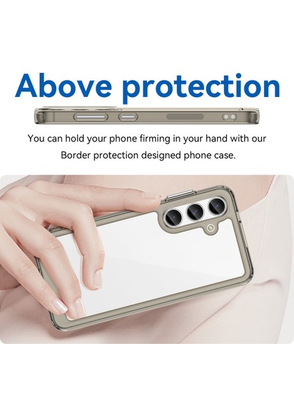 Samsung Galaxy S24+ Tpu + Akrilik Anti-Çizik Telefon Geri Koruyucusu (Yurt Dışından) fırsatları