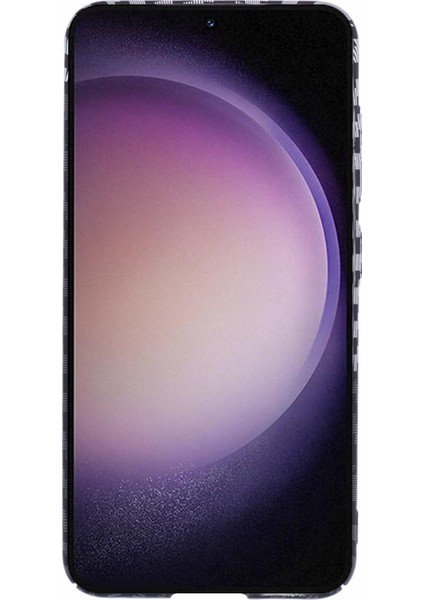 Samsung Galaxy S24+ Pc Kılıf Karbon Fiber Doku Koruyucu Telefon Kapağı (Yurt Dışından)