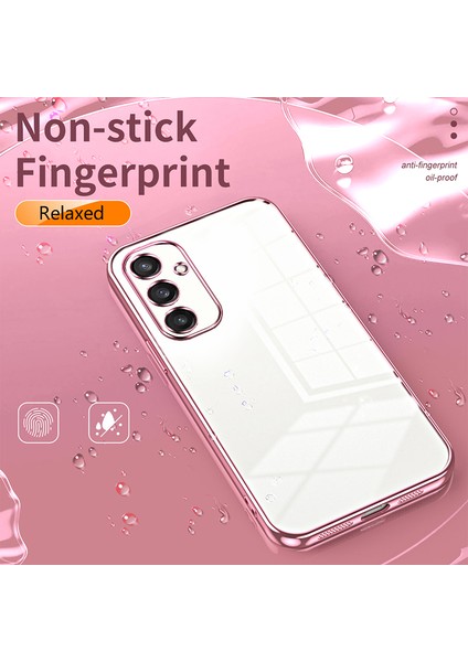 Samsung Galaxy S24+ Elektroklokalı Drop Anti-Drop Tpu Telefon Koruyucusu (Yurt Dışından)