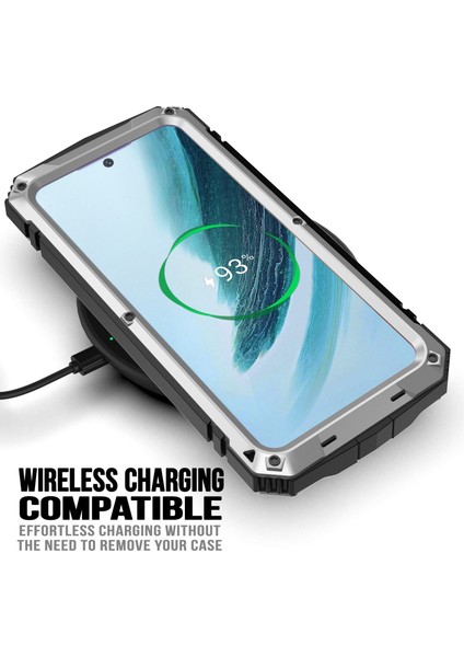 Samsung Galaxy S24+ Kickstand Cover Dahili Temperli Cam Ekran Koruyucu (Yurt Dışından)