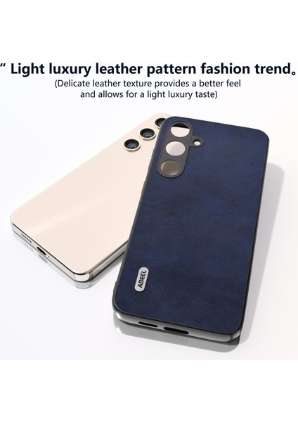Samsung Galaxy S24+ Cowhide Doku Şok Geçirmez Koruyucu Telefon Kapağı (Yurt Dışından)