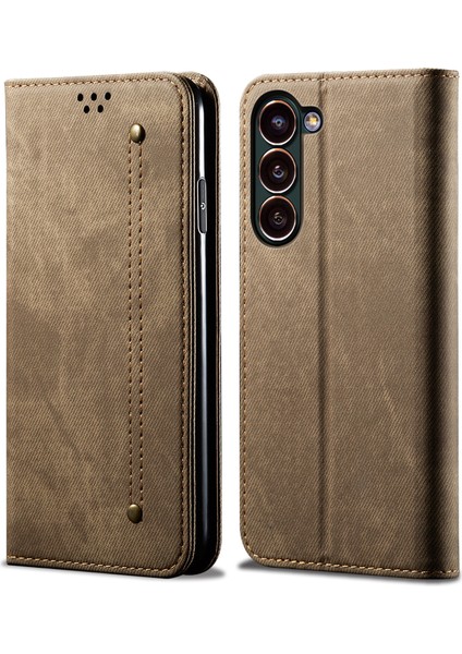 Samsung Galaxy S24+ Flip Stand Cüzdan Pu Deri Cep Telefonu Kapağı (Yurt Dışından)