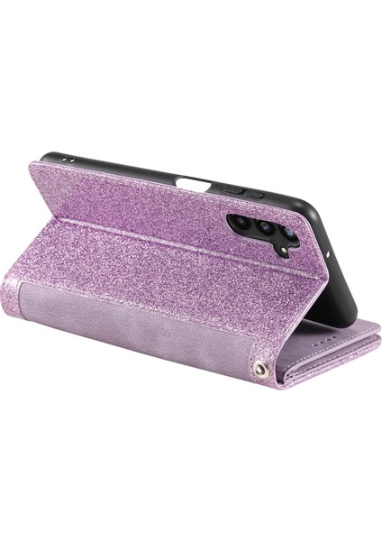 Samsung Galaxy S24+ Fermuarı Cep Deri Kapağı 9 Kart Yuvası (Yurt Dışından)