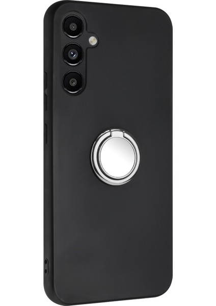 Samsung Galaxy S24+ Yüzük Kickstand Shell Matte Tpu Telefon Kapağı (Yurt Dışından)