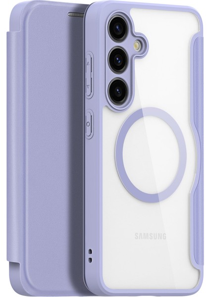 Samsung Galaxy S24+ Kart Yuvası Pu Deri Kapağı (Yurt Dışından)