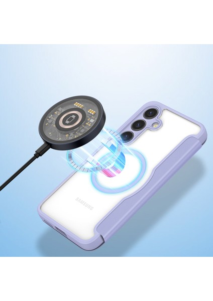 Samsung Galaxy S24+ Kart Yuvası Pu Deri Kapağı (Yurt Dışından)