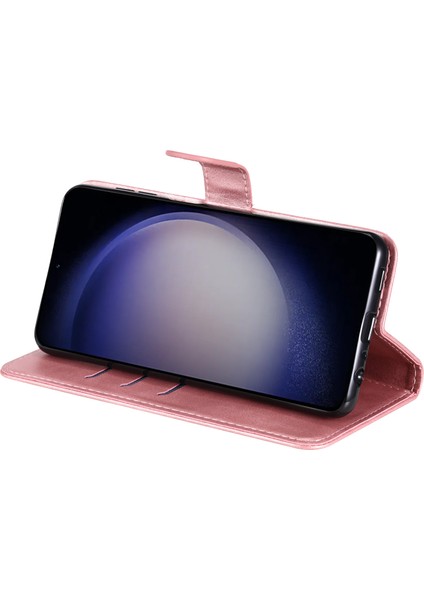 Samsung Galaxy S24+ Pu Deri Fermuar Stand Folio Telefon Kapağı (Yurt Dışından) fırsatları