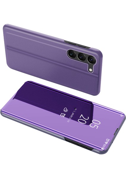 Samsung Galaxy S24 Anti-Fall Pu Deri Stand Telefon Koruyucu (Yurt Dışından)