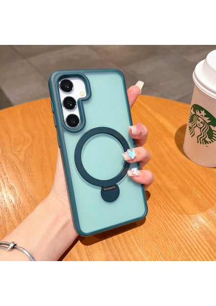 Samsung Galaxy S24 Manyetik Telefon Kılıfı 360 Derece Ring Halkası Kickstand (Yurt Dışından) indirimleri