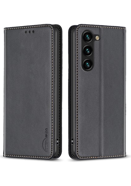 Samsung Galaxy S24 Kart Tutucu Pu Deri Cep Telefonu Kapağı (Yurt Dışından)
