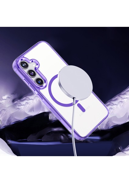 Samsung Galaxy S24 Anti-Cratch Pc + Tpu Magsafe ile Uyumlu Temiz Telefon Kapağı (Yurt Dışından) fiyatları