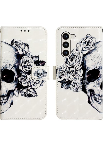 Samsung Galaxy S24 Manyetik Folio Telefon Kapağı (Yurt Dışından)