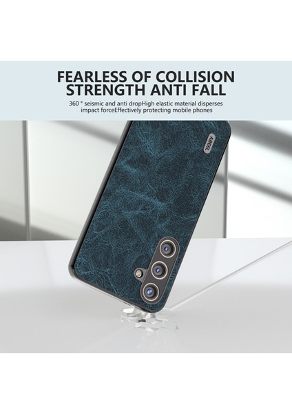 Samsung Galaxy S24 Litchi Doku Telefon Kılıfı Pu Deri+Pc+Tpu Çizgiye Dönüş Kapak (Yurt Dışından) fiyatları