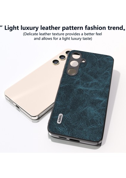 Samsung Galaxy S24 Litchi Doku Telefon Kılıfı Pu Deri+Pc+Tpu Çizgiye Dönüş Kapak (Yurt Dışından) modelleri