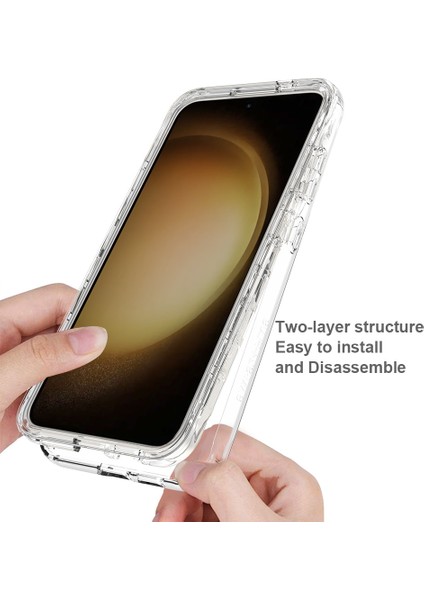 Samsung Galaxy S24 Şok Geçirmez Pc+Tpu Clear Gradient Arka Kapak (Yurt Dışından) fiyatları