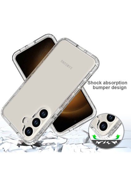 Samsung Galaxy S24 Şok Geçirmez Pc+Tpu Clear Gradient Arka Kapak (Yurt Dışından) modelleri