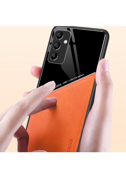 Samsung Galaxy S24 Kırmızı Dayanıklı Kılıf Manyetik Araç Montajı Pu+Tpu+Pc Kapak (Yurt Dışından) modelleri