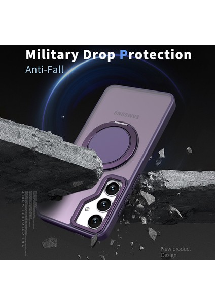 Samsung Galaxy S24 Ring Kickstand Manyetik Telefon Kapağı (Yurt Dışından) modelleri