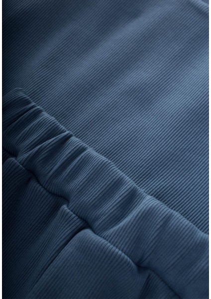 Reglan Kol Patlı Erkek Basıc Takım Indigo Mavi modelleri