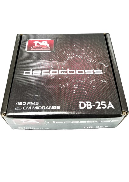 DB-25A 25 cm Midrange ( Yüksek Performans)