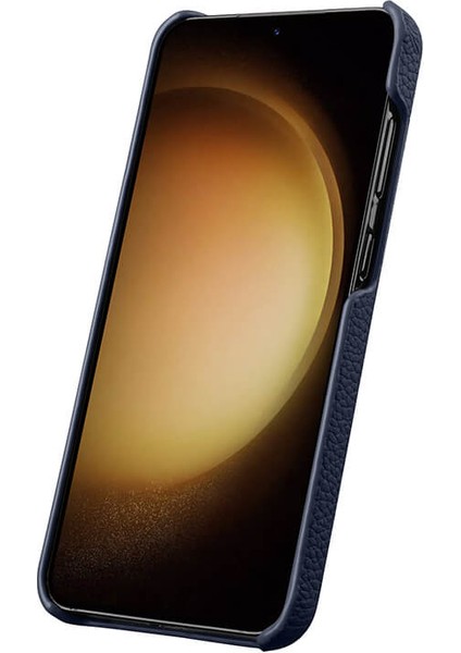 Samsung Galaxy S24+ Drop Proof Inek Deri+ Pc Kapağı (Yurt Dışından)