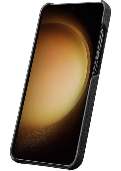 Samsung Galaxy S24+ Drop Proof Inek Deri+ Pc Kapağı (Yurt Dışından)