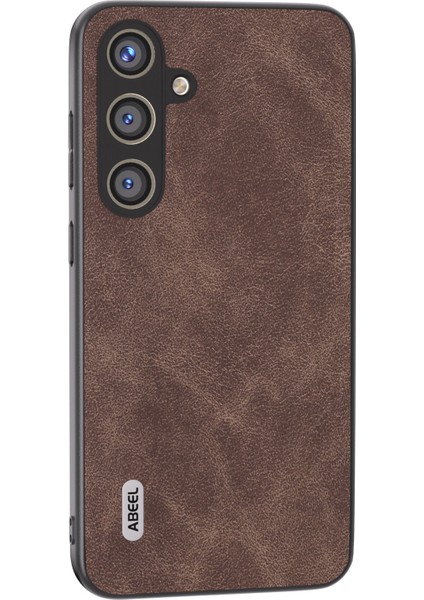 Samsung Galaxy S24+ Pu Deri Kaplamalı Pc Damgaya Dayanıklı Koruyucu Kabuk (Yurt Dışından)