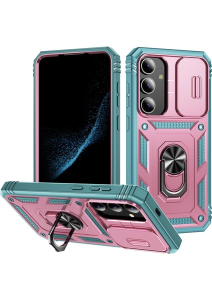 Samsung Galaxy S24+ Tpu+ Pc Koruyucu Kapak Slayt Tasarımı (Yurt Dışından)