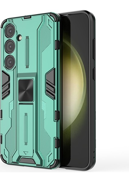 Samsung Galaxy S24+ Kickstand Pc+ Tpu Cep Telefonu Kapağı (Yurt Dışından)
